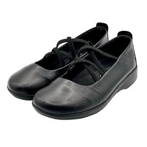 Arcopedico VEGAS BLACK LEATHER Criss-Cross Straps Comfort EU 38/US 7-7.5